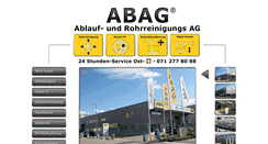 Desktop Screenshot of abag-sg.ch